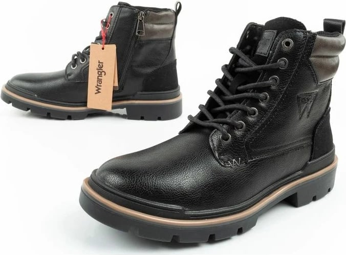 Çizme chelsea për meshkuj Wrangler, të zeza