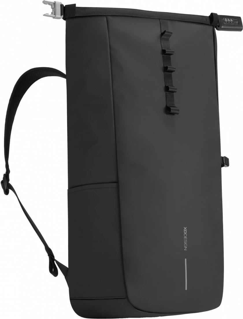 Çantë shpine XD DESIGN p706.2801, 20/26L, për laptop 16", e zezë
