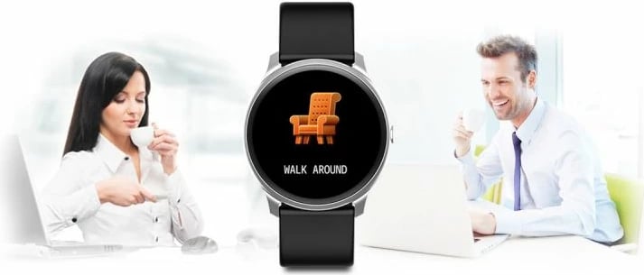 Smartwatch unisex G. Rossi, e zezë