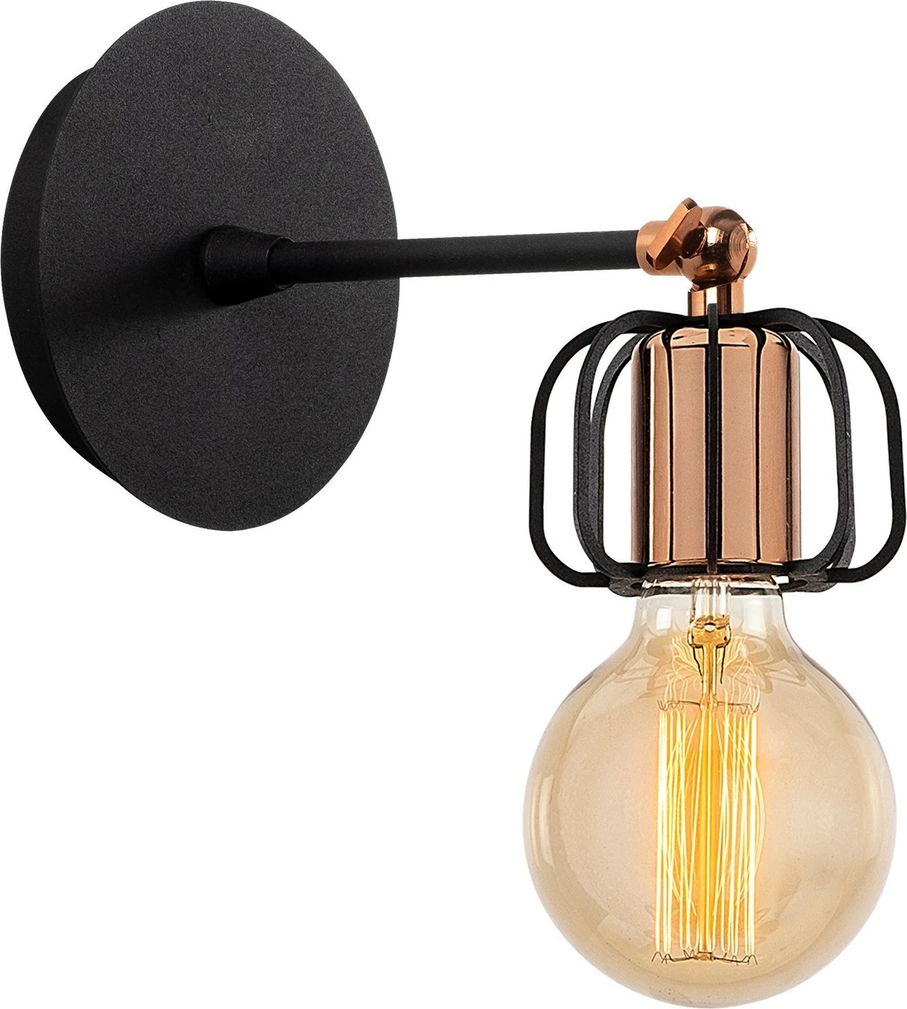 Llambë muri industriale Opviq, Demre - N-1206, e zezë Llambë muri industriale Opviq, Demre - N-1206, e zezë