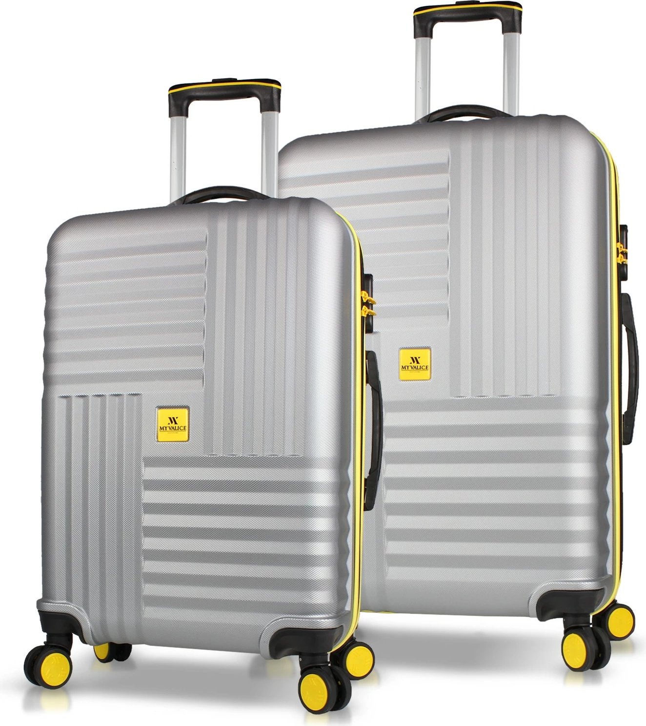 Set valixhesh (2 copë), ngjyrë gri, Zoozie Bags, 8395