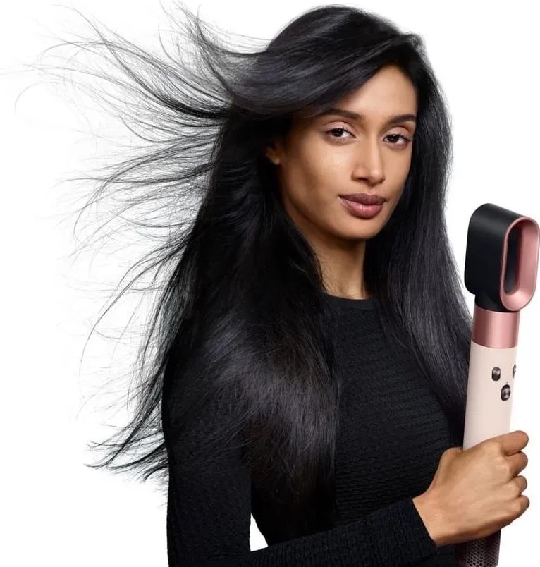 Multistyler flokësh Dyson Airwrap i.d. Straight+Wavy, 1300W, 6 aksesorë, rozë