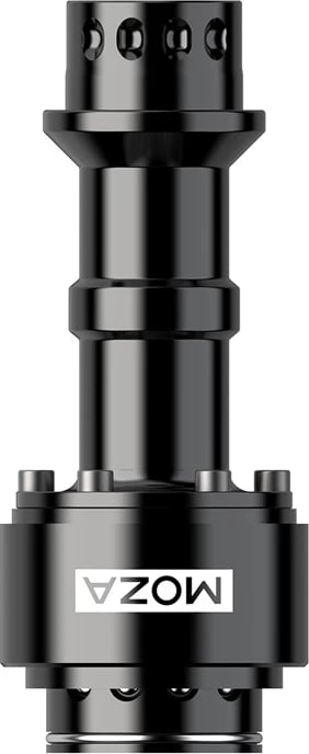 Zgjatues kolonë timoni Moza Racing RS061 për sim racing, i zi