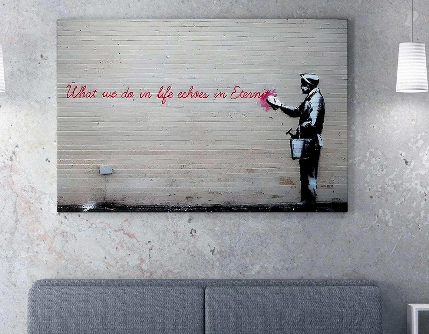 Pikturë dekorative në kanavacë, Wallity WY354, shumëngjyrëshe, 50x70cm