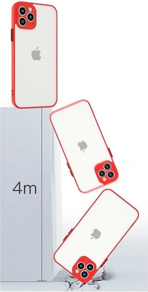 Mbështjellës silikoni Hurtel Milky Case për Samsung Galaxy S21 Ultra 5G, i kuq