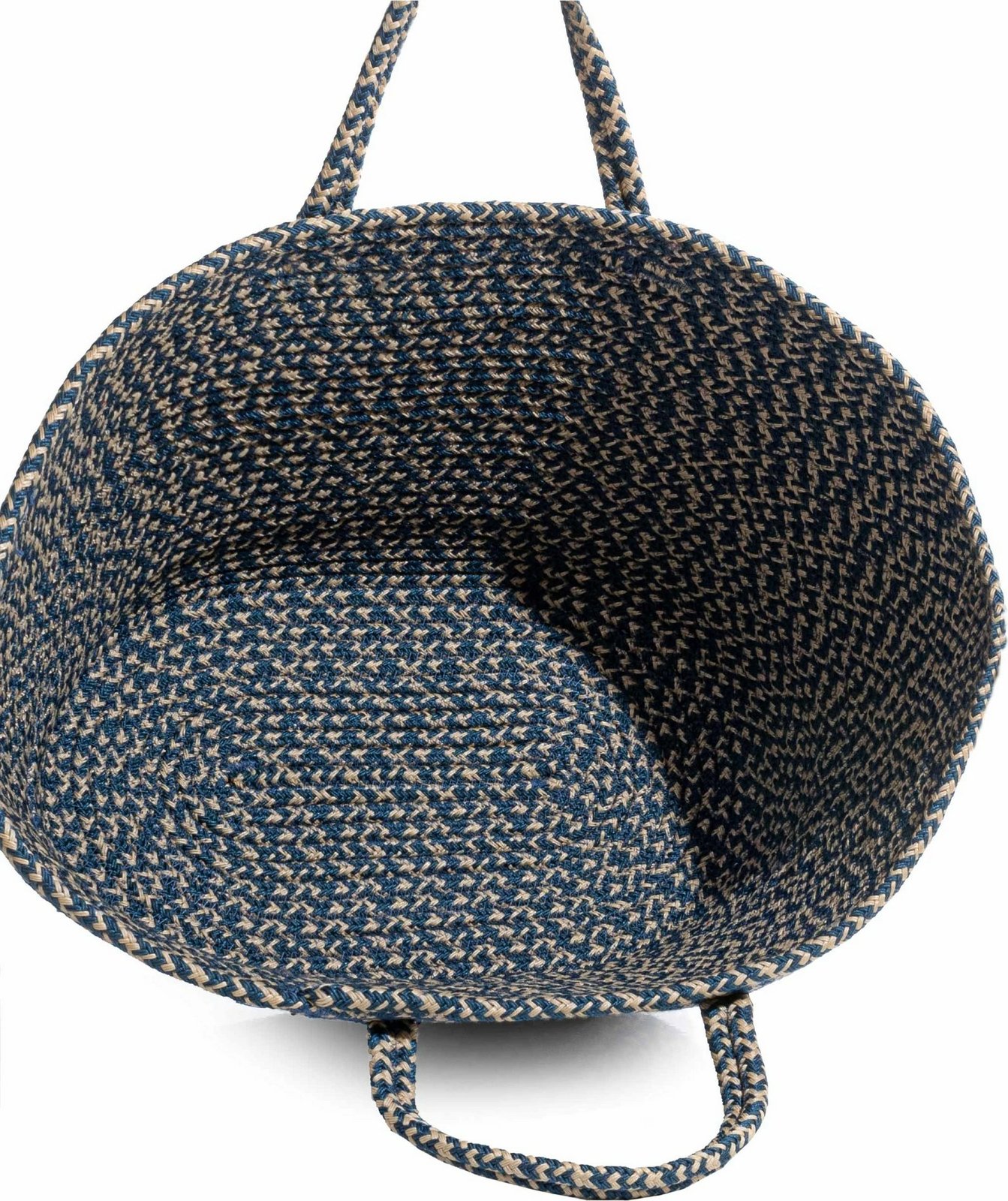 Çantë dekorative, Evila Originals, 30cm, blu e krem