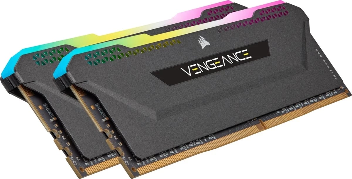 RAM memorie Corsair Vengeance RGB Pro SL, 16GB RAM, 3200MHz