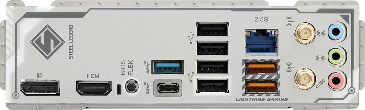 Pllakë amë ASRock B850M Steel Legend WiFi, Socket AM5, DDR5, Wi-Fi 7, e bardhë
