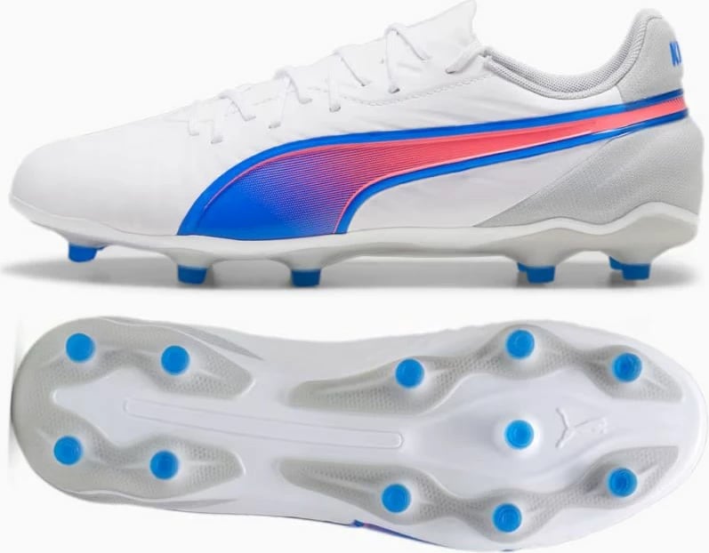 Atlete futbolli Puma meshkuj, të bardha