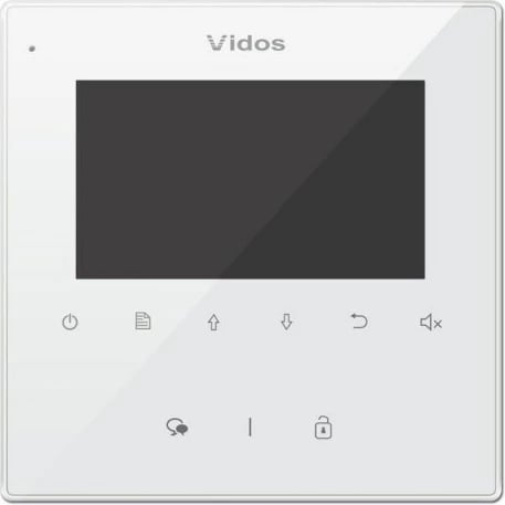 Monitor wideodomofoni Vidos M1022W, i bardhë