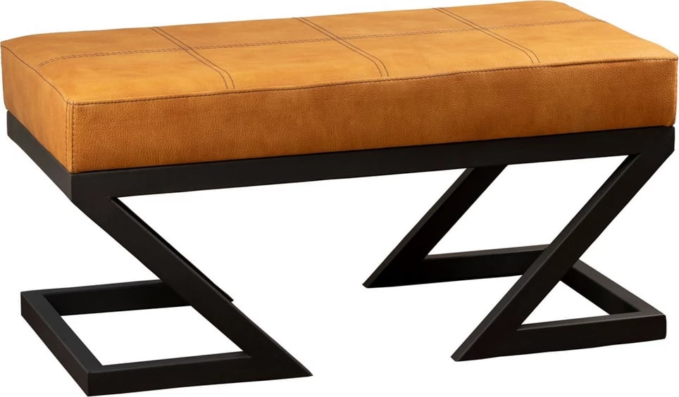 Pouf Atelier del Sofa, ngjyrë mustard, Ago