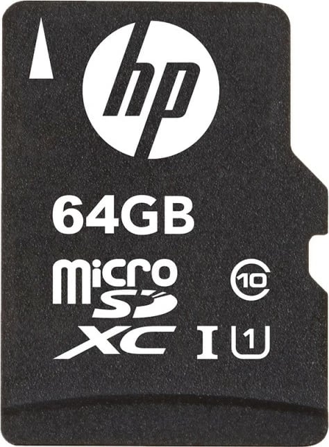 Kartelë memorie microSDXC HP SDU64GBXC10HP-EF, 64GB, me adapter