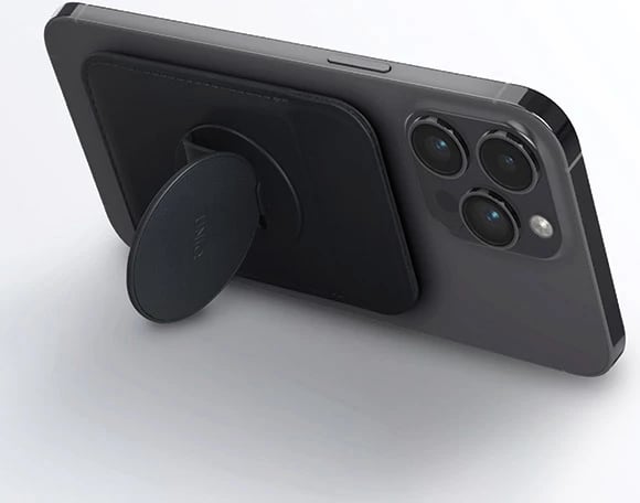 Mbështjellës magnetik për karta UNIQ Flix, për celular, MagSafe, Gri