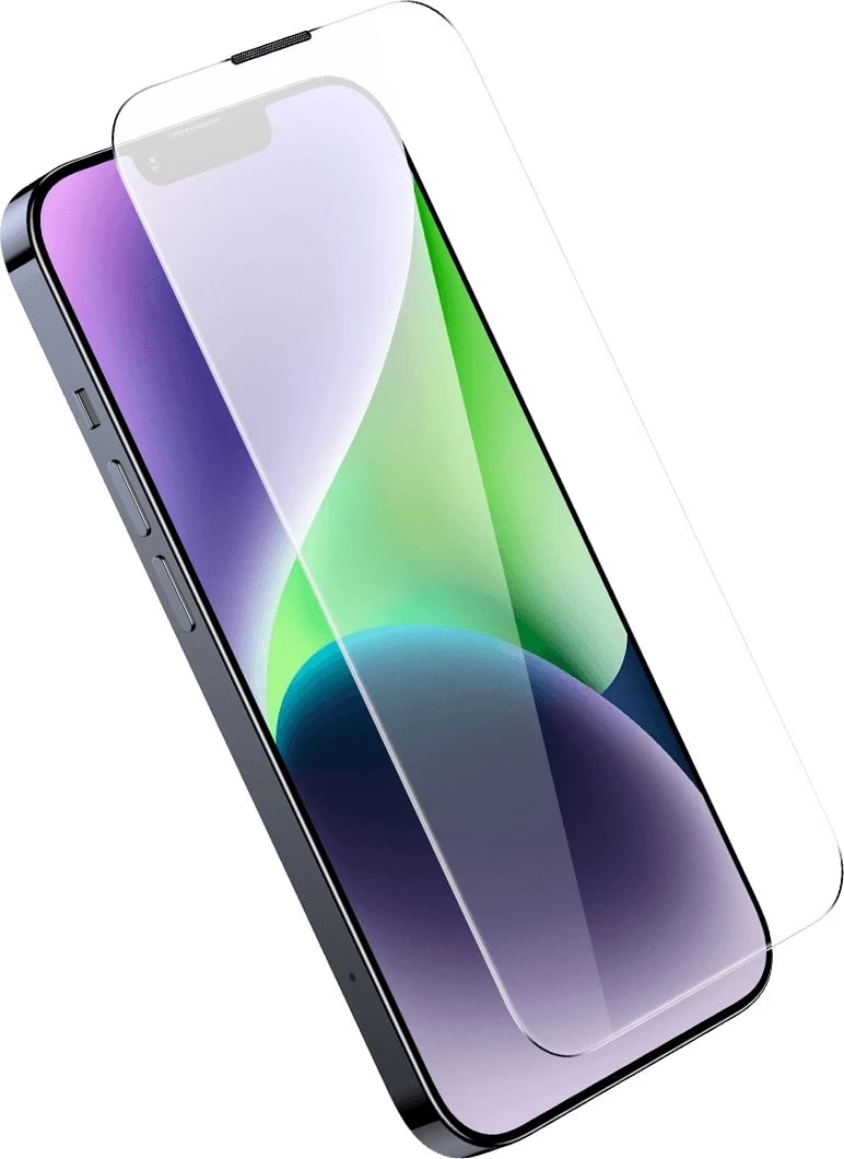 Xham i temperuar Baseus për iPhone 14 Plus / 13 Pro Max, 0.4mm, me rrjetë për altoparlant, Transparent Xham i temperuar Baseus për iPhone 14 Plus / 13 Pro Max, 0.4mm, me rrjetë për altoparlant, Transparent