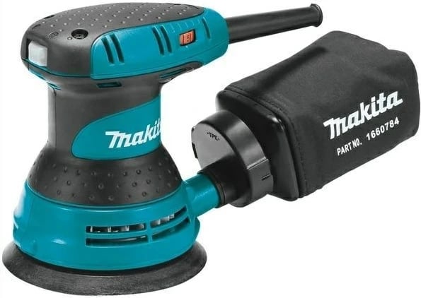 Lëmues orbital Makita BO5031, 300 W, Blu