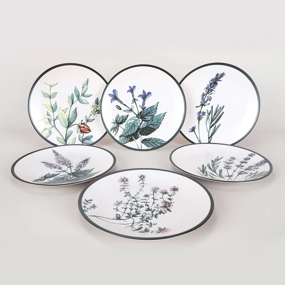 Set pjatash shërbimi, 6 copë, Hermia Concept, ST040406F022AMD3600MAS3T00