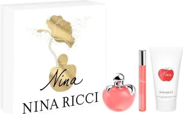 Eau de Toilette për femra Nina Ricci Nina set 3 pjesë 50ml