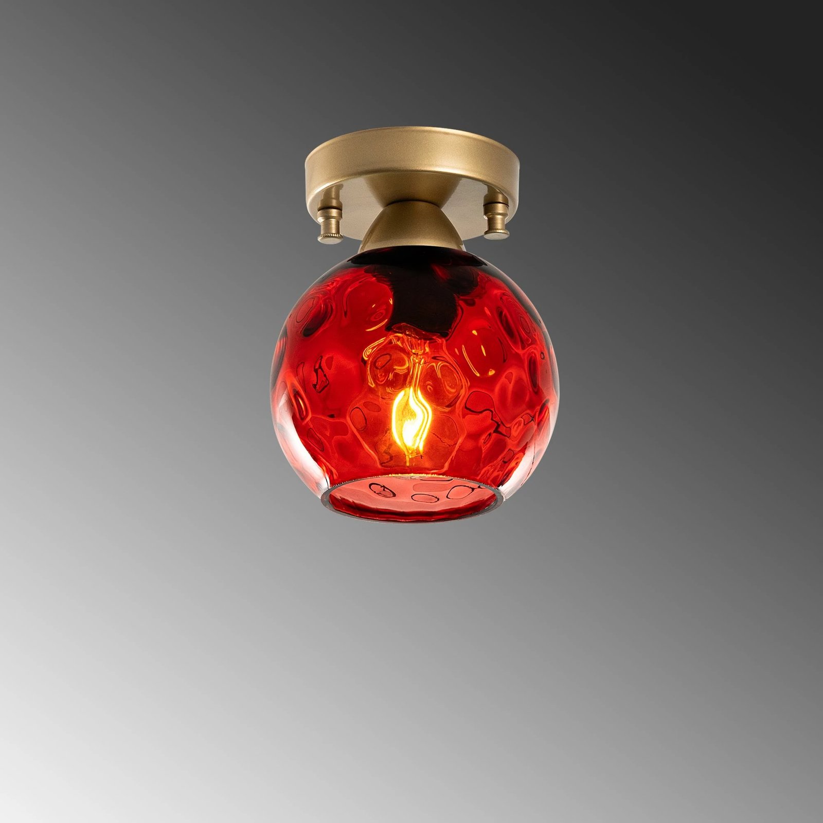 Llambë tavani Opviq, Benek - 15 - 14381, e kuqe dhe e zezë