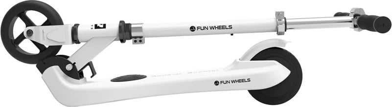 Trotinet elektrik Rebel FUN WHEELS, 100 W, 2 Ah, i bardhë