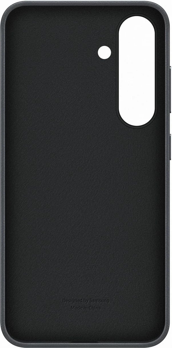 Mbështjellës Samsung KindSuit EF-VS931PBEGWW për Galaxy S25, lëkurë ekologjike, zi