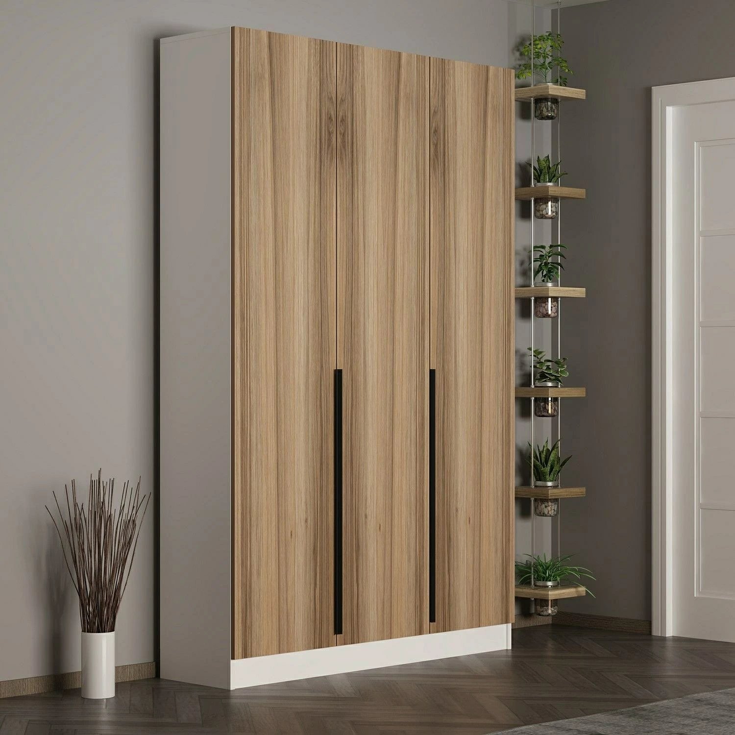 Stendë korridori Skye Decor, ngjyrë arre, Noah - 8276