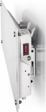 Ngrohës paneli MILL MB1000L DN 1000W, me xham, termostat digjital, IPX4, 123×25 cm, i bardhë