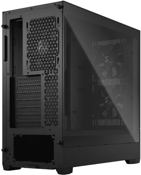 Kasë Fractal Design Pop Air Black TG Clear Tint, Midi Tower, ATX, xham i temperuar, e zezë