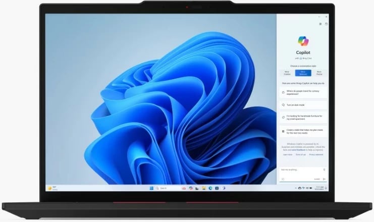 Ultrabook Lenovo ThinkPad T14 Gen 5, AMD Ryzen 7 8840U, 16 GB RAM, 512 GB SSD, 14" WUXGA, Windows 11 Pro, E zezë