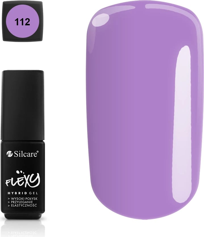 Llak për thonj Silcare Flexy Hybrid Gel 112, 4.5g