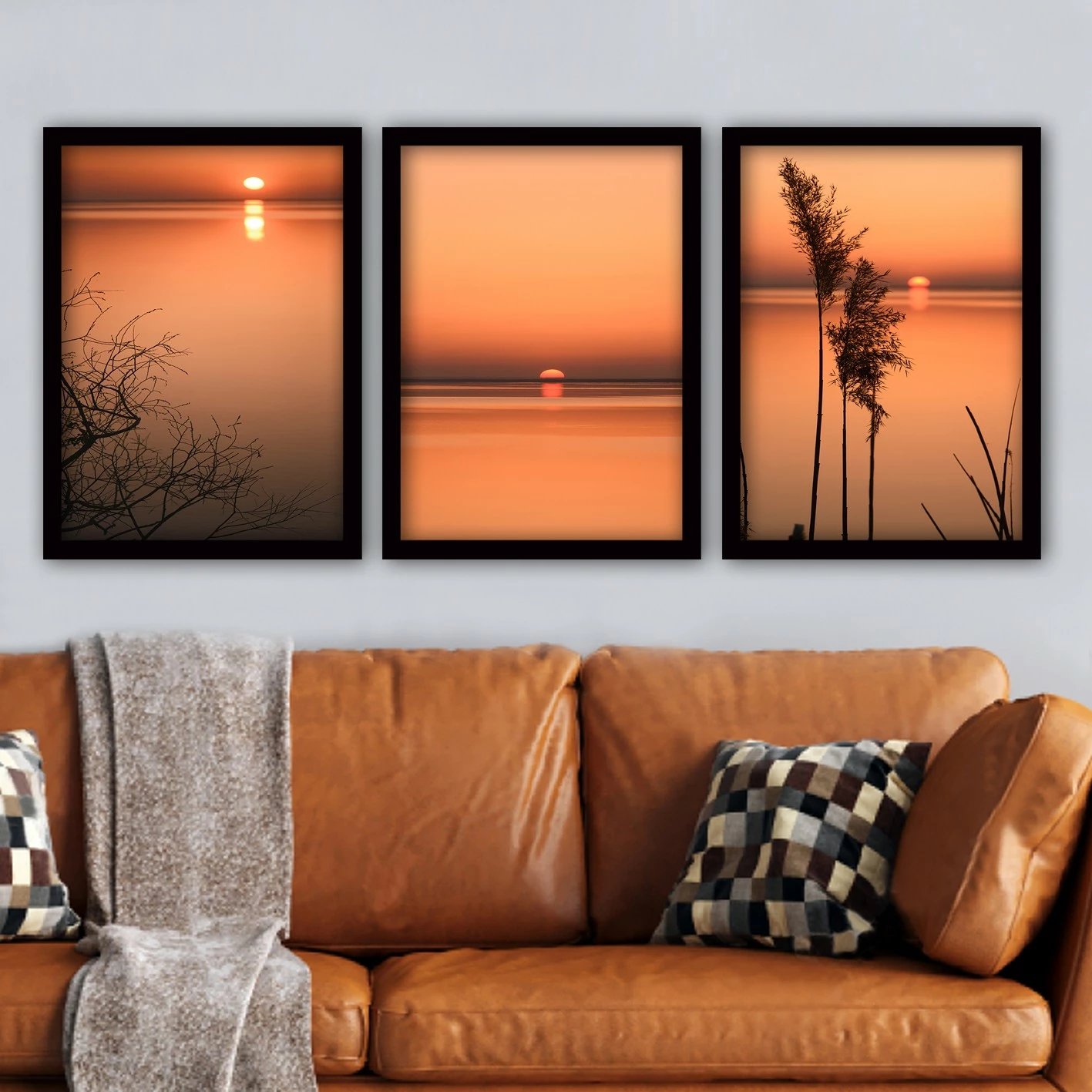 Pikturë dekorative me kornizë (3 pjesë), Wallity, 3SC55