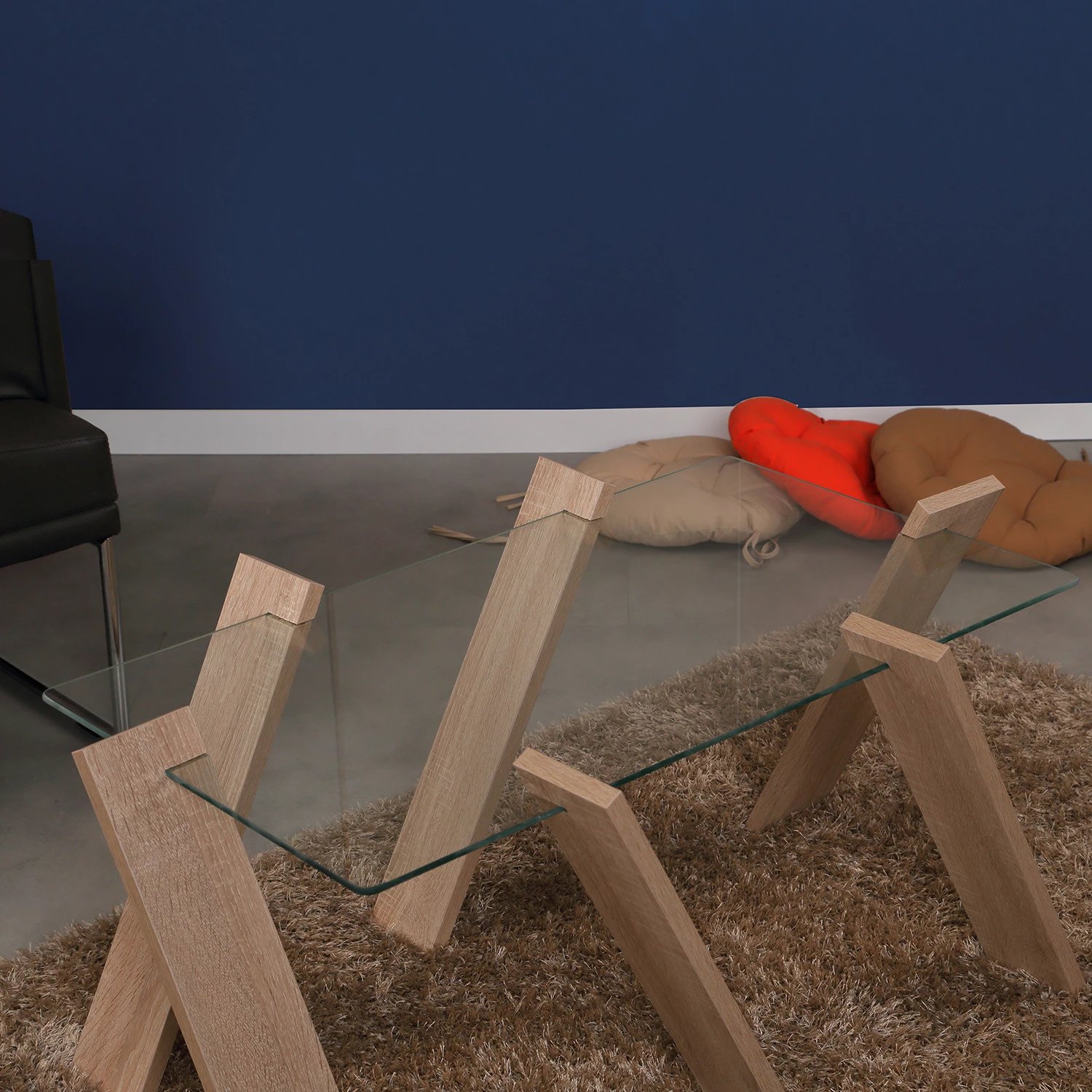 Tavolinë kafeje Hanah Home, Roman Maxi, ngjyrë lisi e çelët