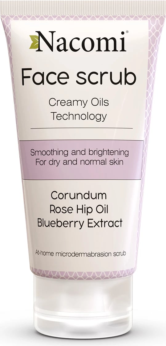 Peeling për fytyrë Nacomi Smoothing për femra 75ml