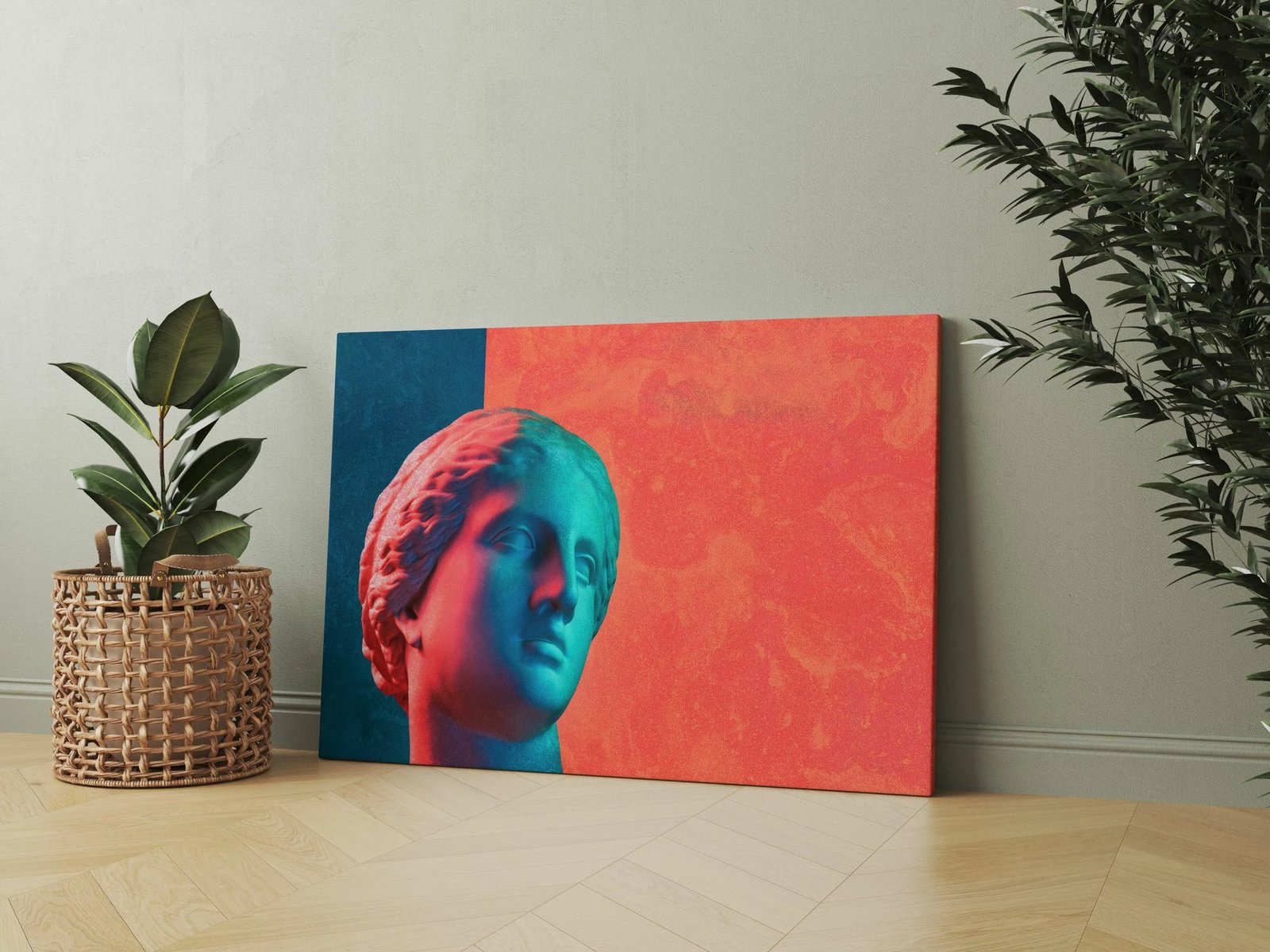 Pikturë dekorative në kanavacë, shumëngjyrëshe, Wallity, ASR_CNV25-60, 50x70cm