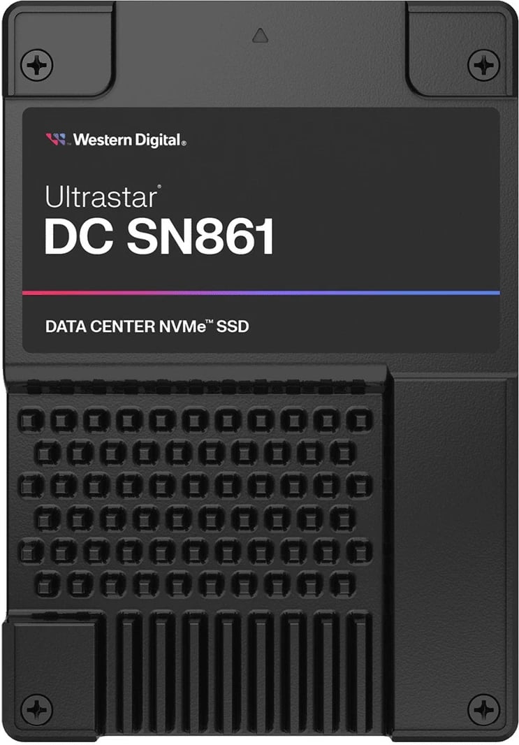 SSD Sandisk Ultrastar DC SN861 1.92TB, NVMe, U.2, PCIe 5.0, zi