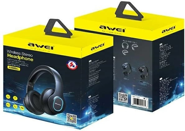 Kufje Bluetooth AWEI A100BL over-ear, të zeza