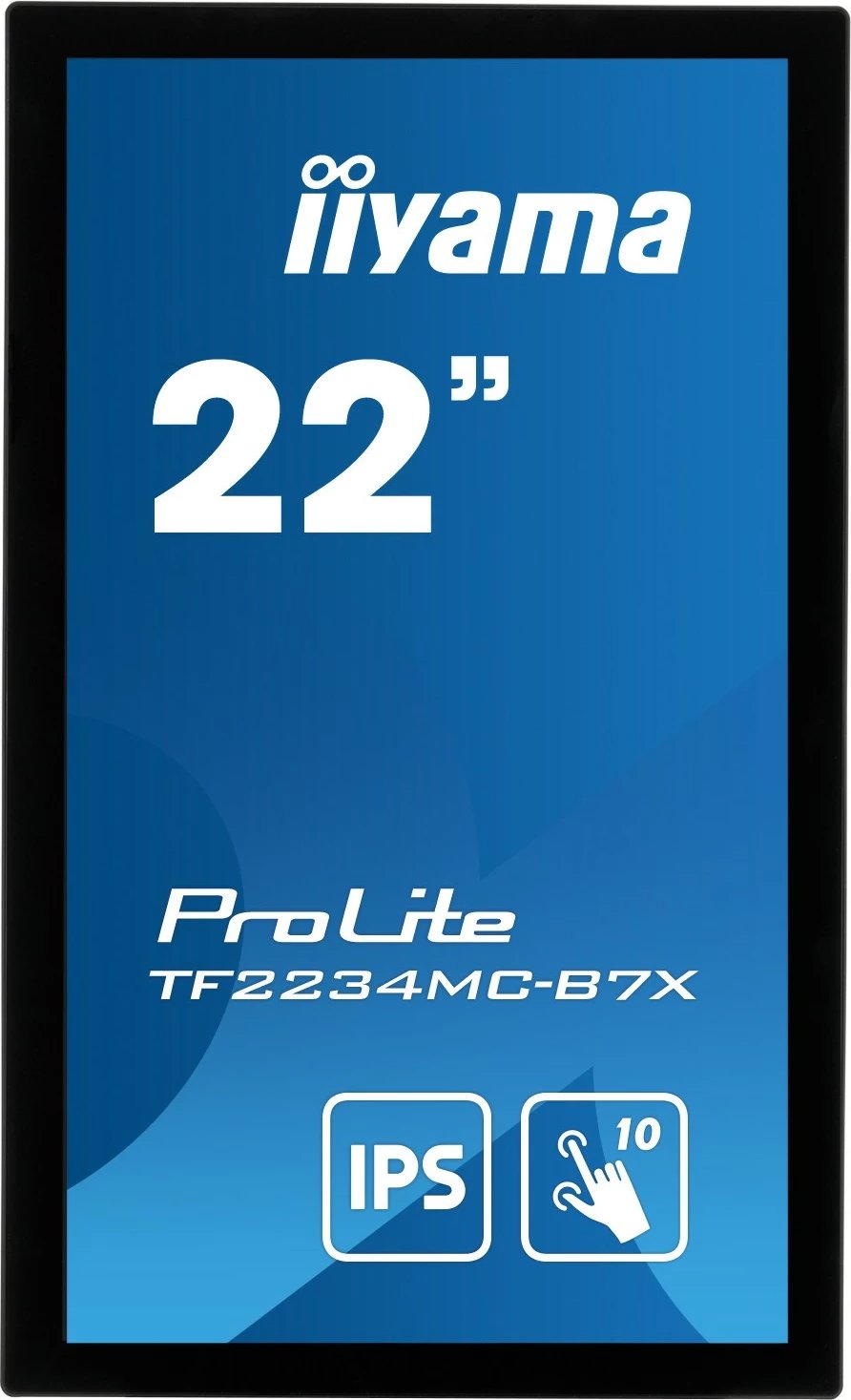 Monitor iiyama ProLite TF2234MC-B7X, 21.5", Full HD, LED, Touchscreen, i zi
