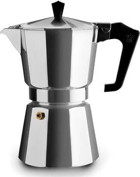 Moka pot Pezzetti Italexpress, 0.45L, alumin, e zezë