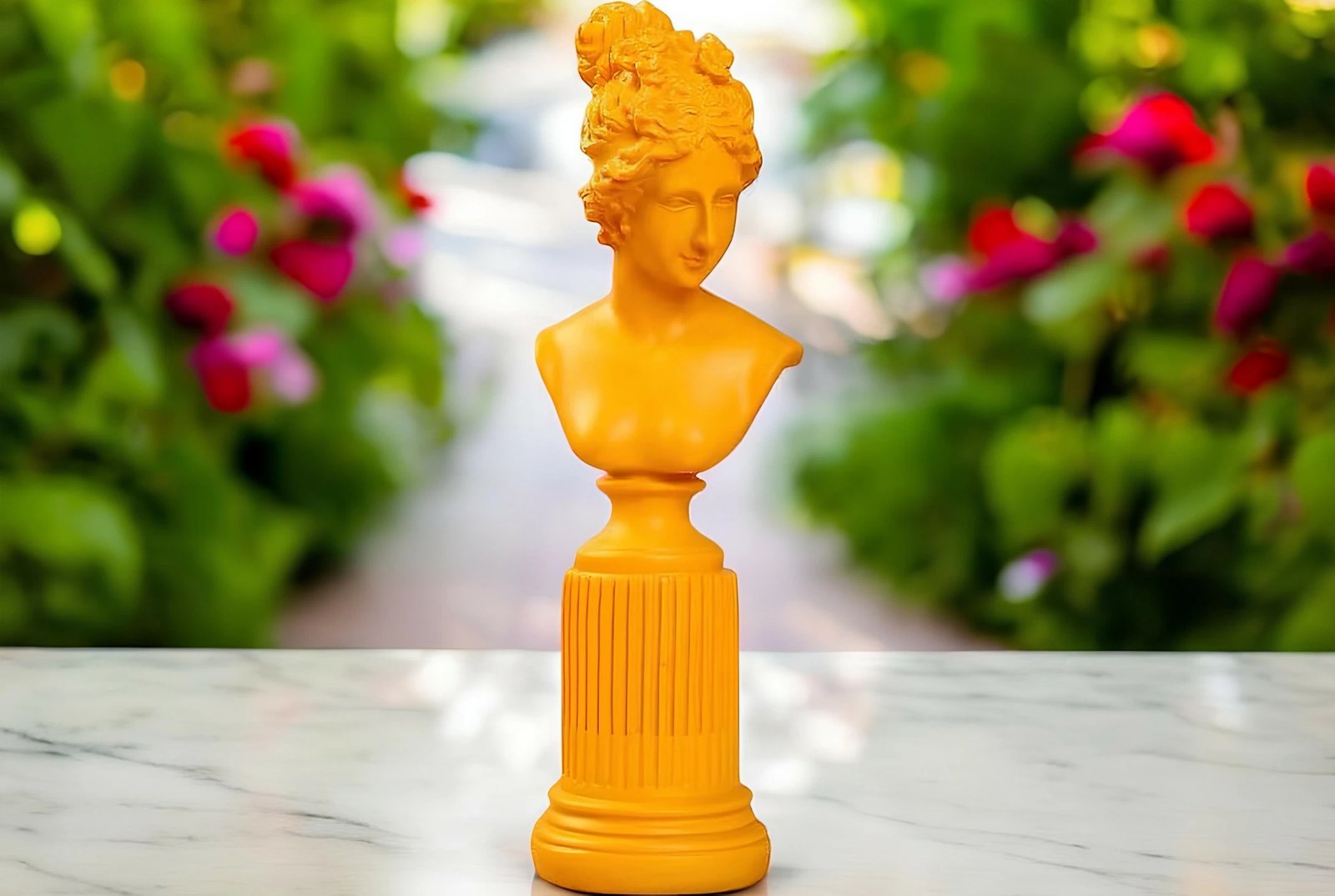 Objekt dekorativ Evila Originals, portokalli, CY0431