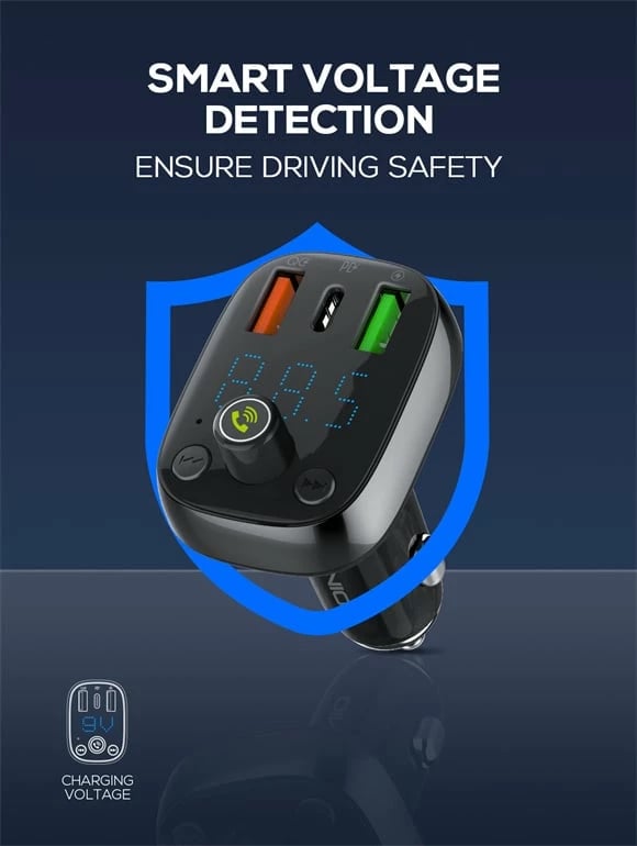 Karikues Për Veturë LDNIO C704Q (Zezë) Karikues Për Veturë LDNIO C704Q (Zezë)