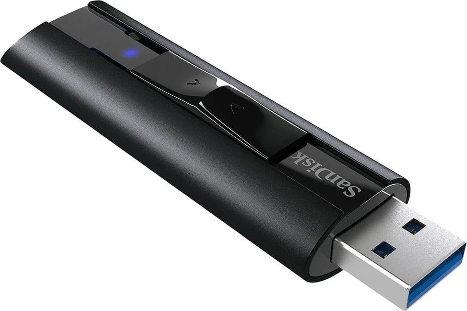 USB SanDisk Extreme PRO 1 TB, USB Type-A, 3.2 Gen 1, 420 MB/s, Slide, Black
