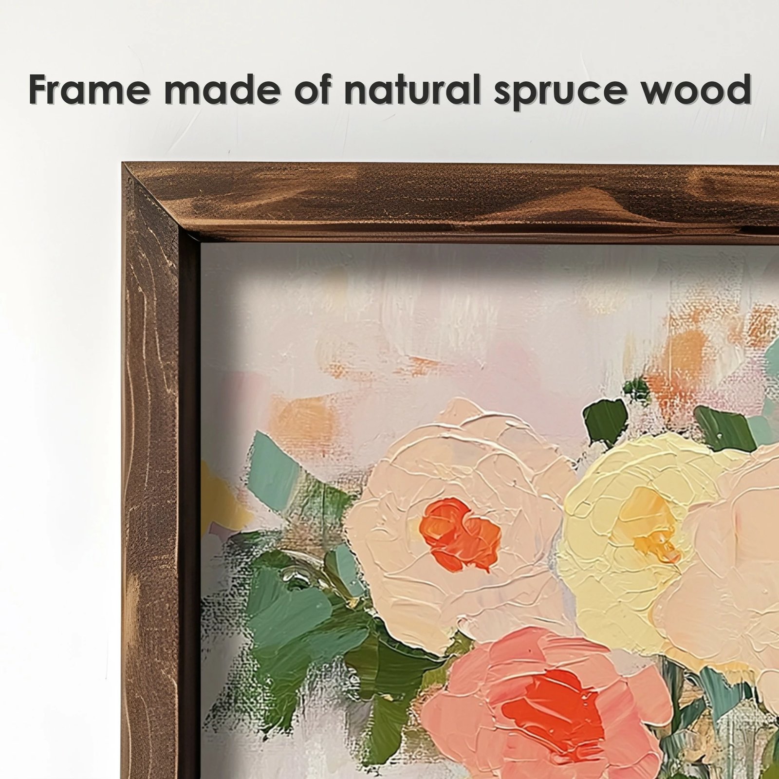 Pikturë dekorative me kornizë MDF, shumëngjyrëshe, Wallity, EMR009, 40x120x3.5cm