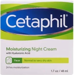 Krem nate hidratues për fytyrë Cetaphil unisex 48ml Krem nate hidratues për fytyrë Cetaphil unisex 48ml