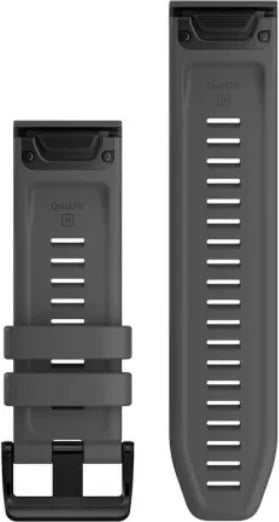 Rrip silikoni Garmin QuickFit 26mm, gri