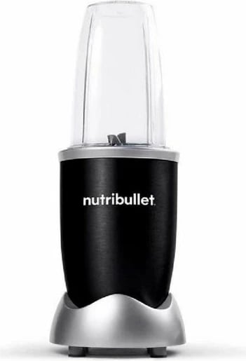 Blender tavoline, NutriBullet, NB606B, 600W, 700 ml + 500 ml, 6 thika, Tritan, e zezë