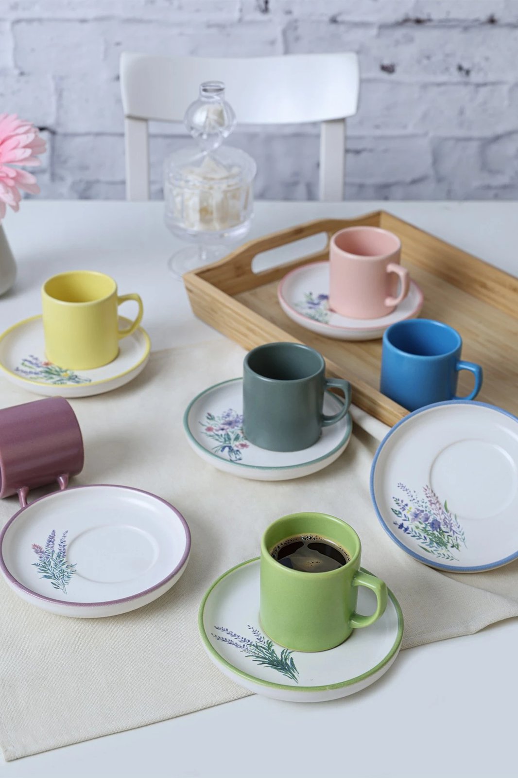 Set filxhanash kafeje (12 copë), Hermia Concept, X00017911