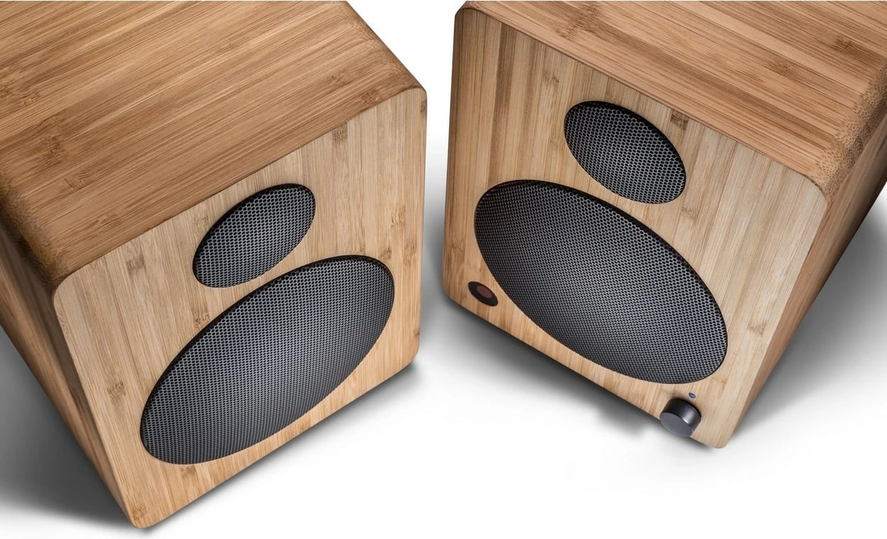 Sistem zëri Wavemaster CUBE MINI NEO, 2.0 kanale, Bluetooth, 36W, Bamboo