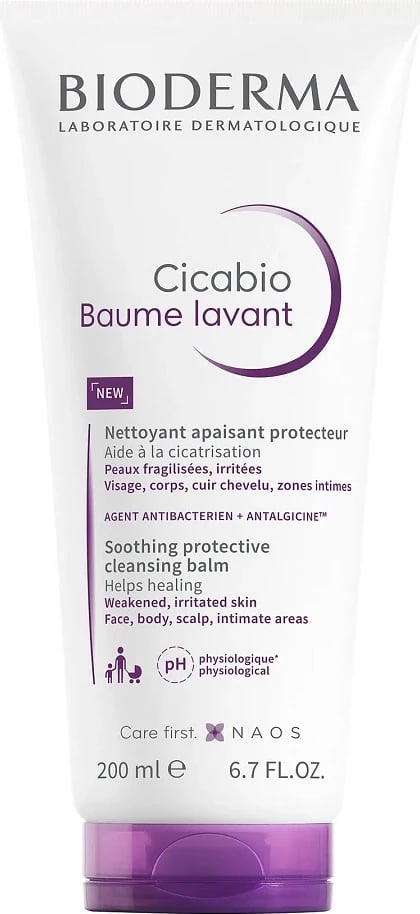 Balzam pastrues Bioderma Cicabio Baume Lavant unisex 200ml