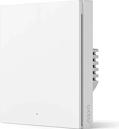Ndërprerës dritash Xiaomi Aqara WS-EUK01, ZigBee, Polikarbonat, Bardhë