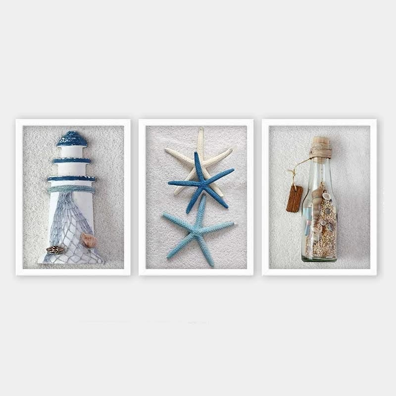 Pikturë dekorative me kornizë (3 copë), Wallity, 3BC_25445214_5575