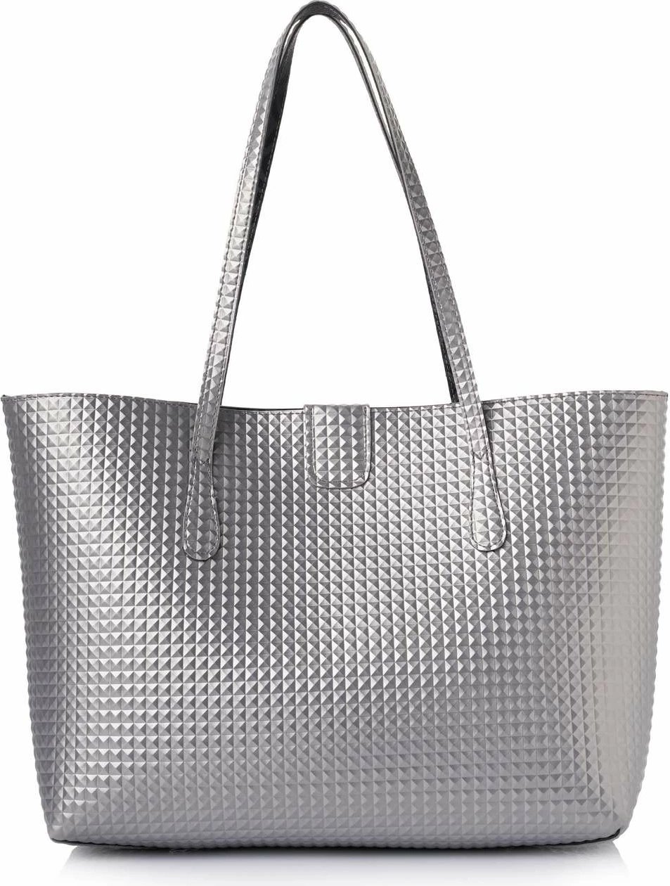 Çantë tote Lucky Bees, ngjyrë argjendi, 1238 Prm